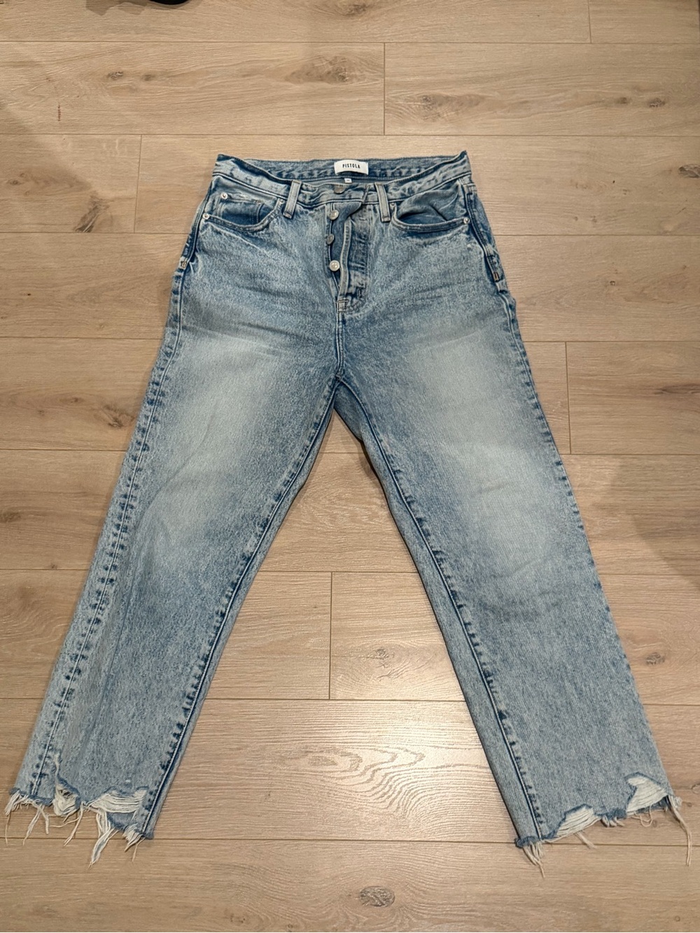 Pistols Super High Rise Denim straight